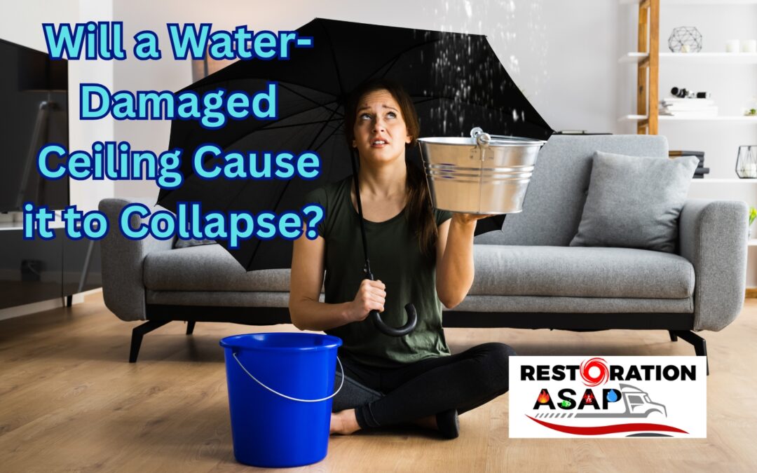 Will a #WaterDamagedCeiling Cause it to #Collapse