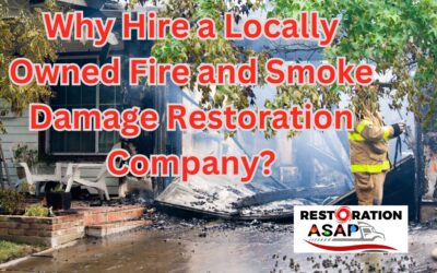 Why Hire a #LocallyOwned #FireandSmokeDamage #RestorationCompany?