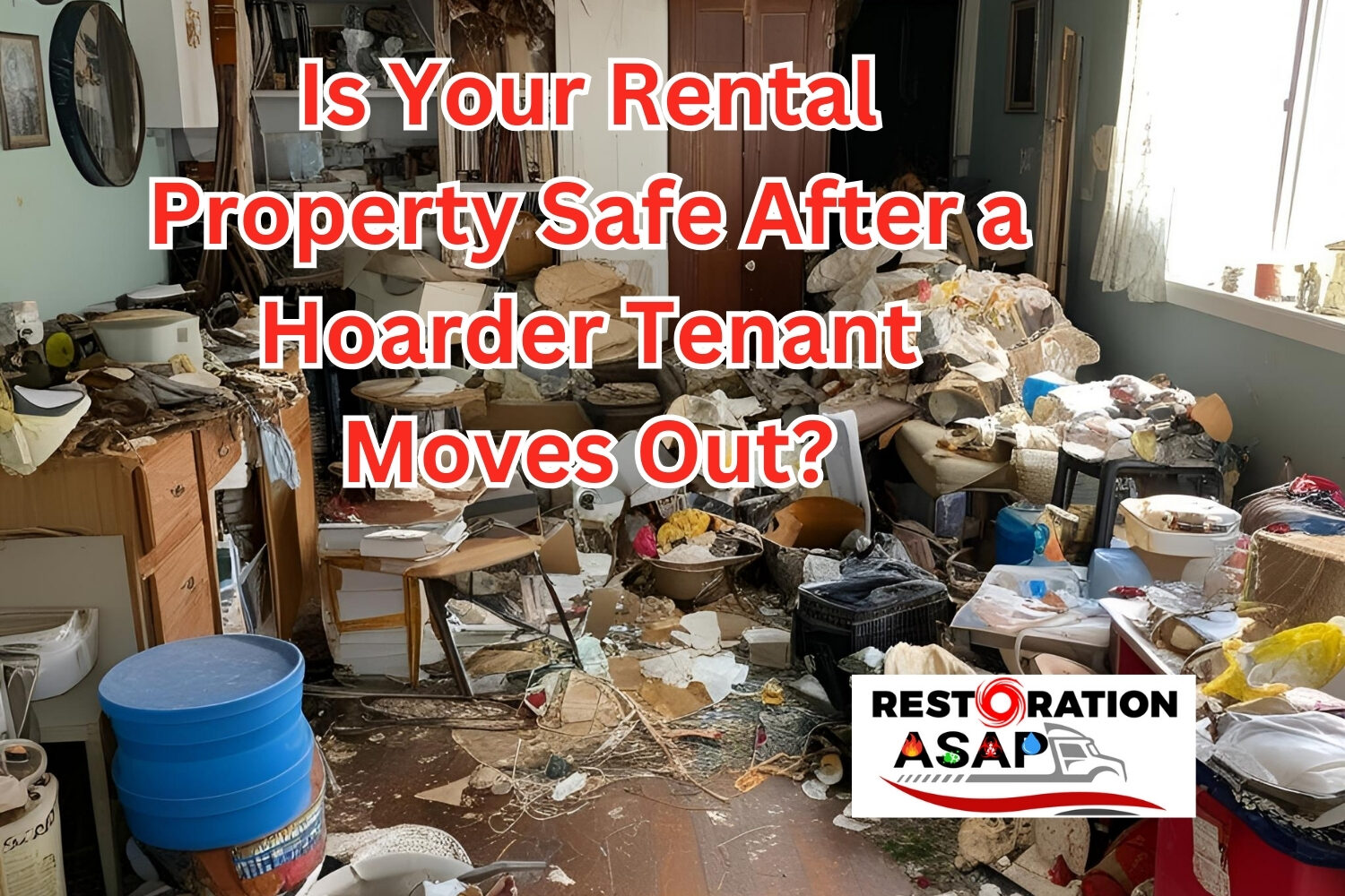 Restoration ASAP of Rhode Island - Is Your Rental Property Safe After a Hoarder Tenant Moves Out?